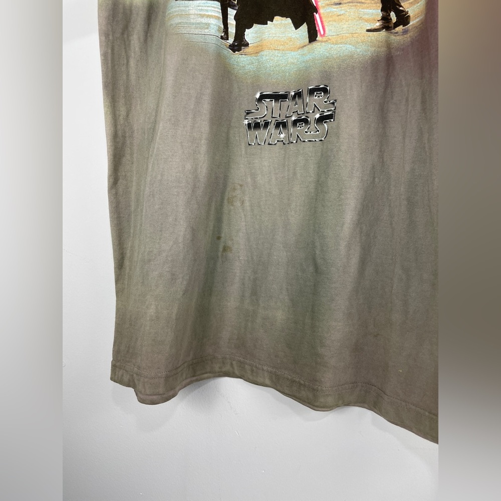 Vtg Star Wars Episode 1 The Phantom Menace Jedi vs. Sith T-Shirt Darth Maul Sz L - Picture 8 of 16